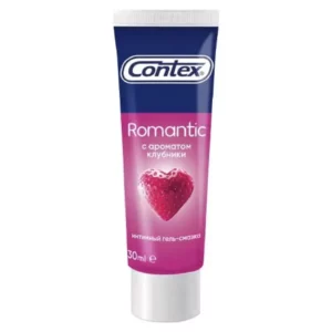 Гель-смазка CONTEX ROMANTIC 30 мл (клубнич)