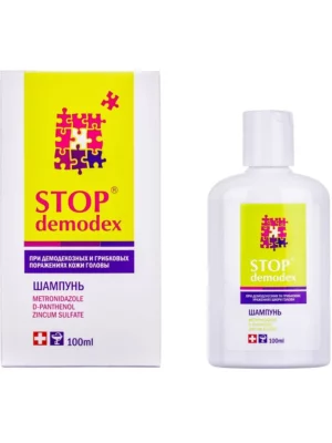 Stop demodex 100 мл шампунь