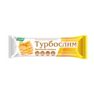 Турбослим 50 г батончик белковый д/контроля веса (ванильное печенье)