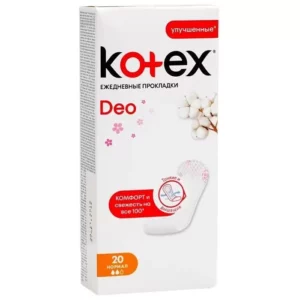 Прокладки Kotex Deo Normal Liners №20 ежедн.