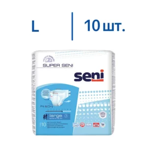 Подгузники «Super Seni PL» д/вз №10 (100-150см)