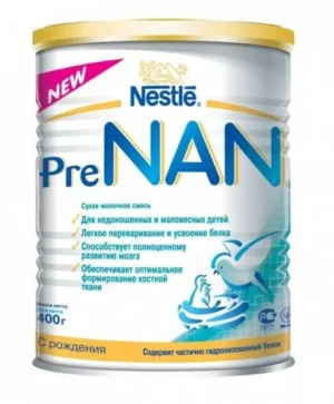 Смесь Нестожен PRE NAN (0-12мес) 400гр