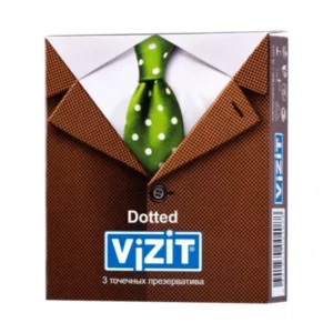 Презерватив Vizit Dotted №3 точечные