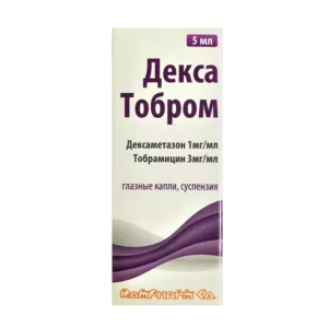 ДексаТобром 5 мл капли глазные, суспензия