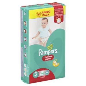 Трусики PAMPERS Pants Midi 3 (6-11 кг) 60 шт.