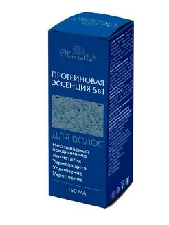 Несмываемая протеиновая эссенция 5 в1 150 мл д/волос (кондиционер,термозащита,укрепление)
