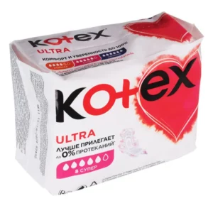 Прокладки Kotex Ultra Super №8 5к