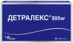 Детралекс 500 мг №30 табл п/п/о