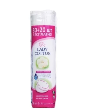 Ватные диски Lady Cotton(80шт+20шт)