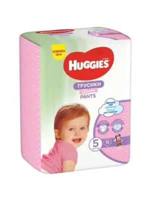 Трусики Huggies Pants 5 №15 (12-17 кг) Girl