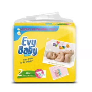 Подгузники Evу Baby MINI JUMBO 2 №80 (3-6кг)