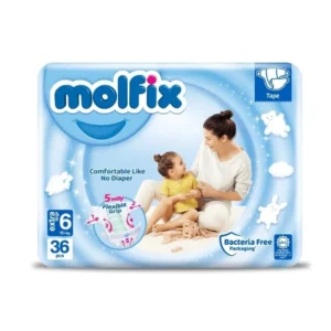 Подгузники MOLFIX 3D E.LARGE JUMBO 6 №36 (15+)