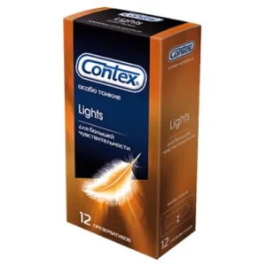 Презервативы CONTEX Lights особо тонкие №12