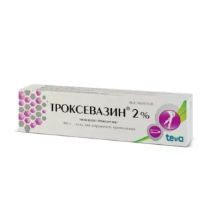 Троксевазин 2% 40 г гель д/наружного применения