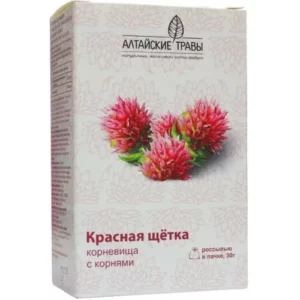 Красной щетка корневища с корнями 30 г фито-чай