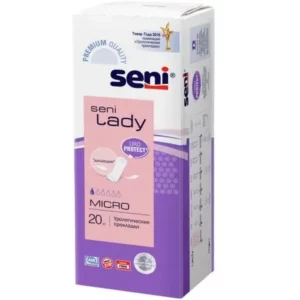 Прокладки «Seni Lady Micro» № 20 уролог.