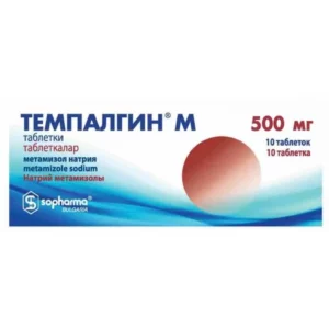 Темпалгин М 500 мг №10 табл