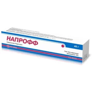 Напрофф 10% 45 г гель д/наруж. прим.