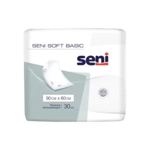 Пелёнки «Seni Soft Basic» р.90*60 уролог №30 шт.