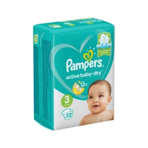 Подгузники PAMPERS ACTIVE Baby Dry 3 №22 (6-10кг)