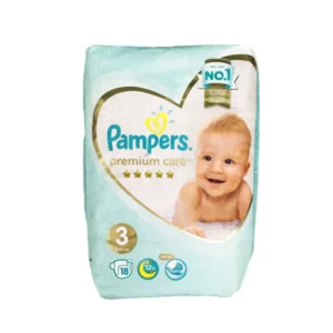 Подгузники PAMPERS Premium Care 3 миди №18 (6-10кг)