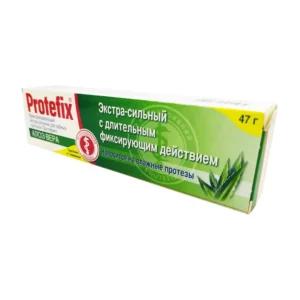 Протефикс экстра сильный гипоаллергенный 47г крем д/фиксации зубных протезов