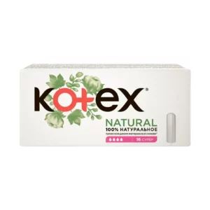 Тампоны Kotex Natural Super №16