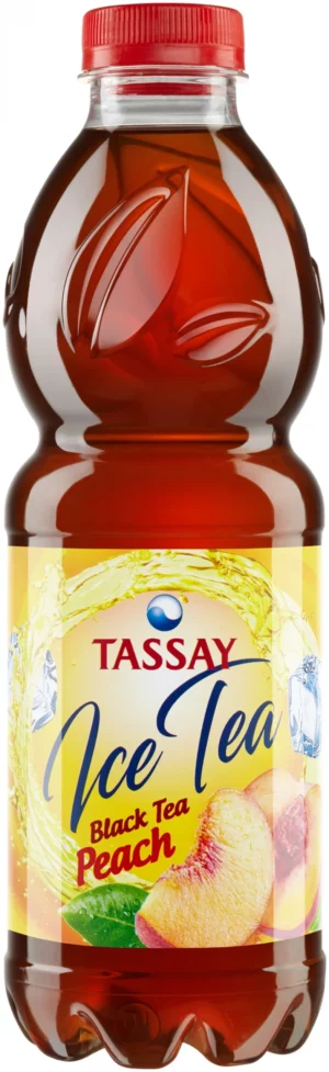 Чай TASSAY ICE TEA черный чай персик 0,5л