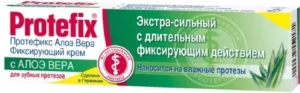 Протефикс экстра сильный Алоэ вера 47г крем д/фиксации зубных протезов