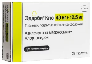 Эдарби Кло 40 мг/12,5 мг №28 табл п/п/о