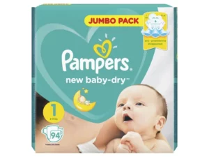 Подгузники PAMPERS New Baby Dry Newborn 1 №94