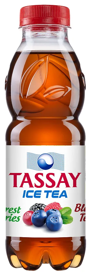 Чай TASSAY ICE TEA черный чай лесная ягода 0,5л