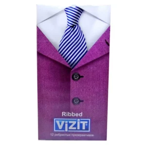 Презерватив Vizit Ribbed №12 ребристые